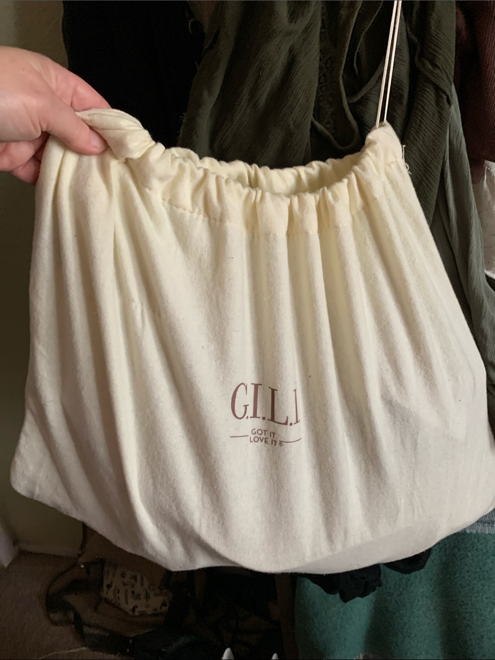 G.I.L.I. Purple Leather Fringe Shoulder Bag with Gold Hardware - Picture 6 of 6